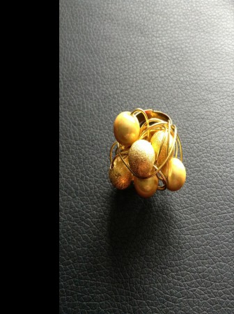 Anel dourado Cód. A11