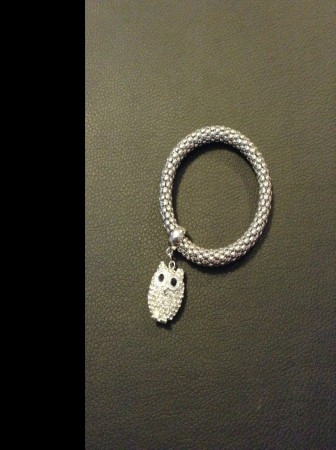 Pulseira dourada com mocho brilhante Cód. P24