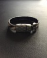 Pulseira em pele de vaca Cód. P9