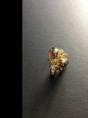 Anel dourado e prateado Cód. A2